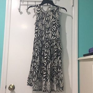 HM zebra cotton dress